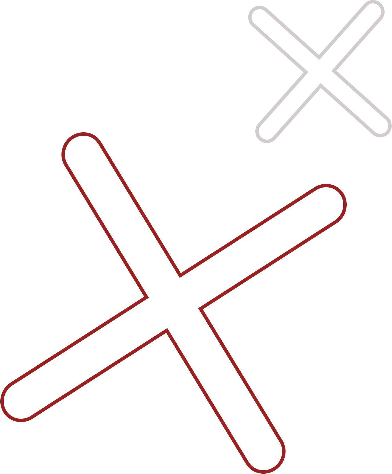 crosses
